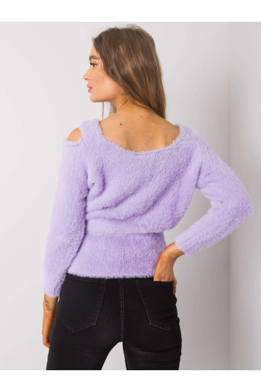 Megztinis-LC-SW-7033.27X-šviesiai violetinis