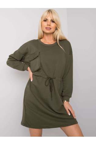 Suknelė-RV-SK-7011.27X-khaki