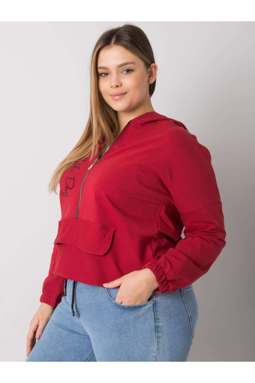 Megztinis-RV-BL-7179.27-bordo