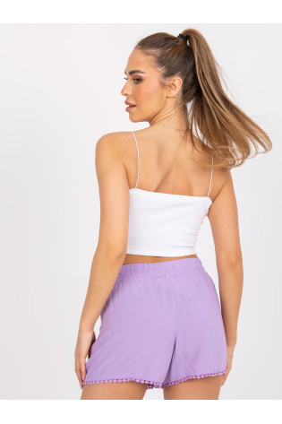 Šortai – D73761M61531KA – šviesiai violetiniai
