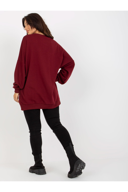 Megztinis-FA-BL-8137.76P-bordo