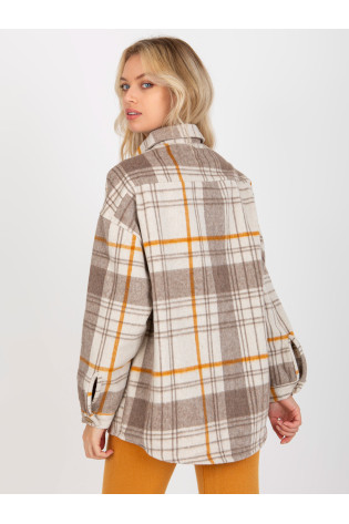 Marškiniai-DN-KS-3999.15-smėlio spalvos