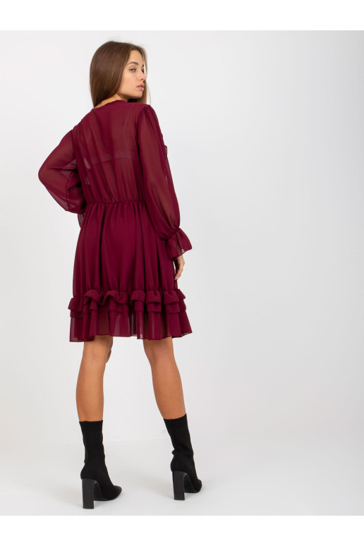 Suknelė-TW-SK-BI-0761.92-bordo