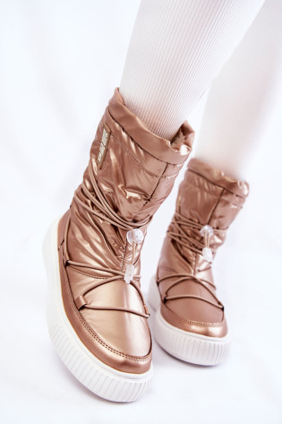 Moteriški izoliuoti sniego batai Big Star KK274194 Beige