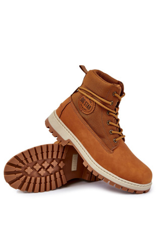 Vyriški batai su atminties putomis Big Star KK174203 Camel