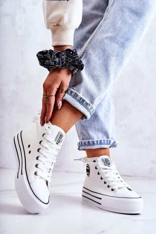 Moteriški sportbačiai Big Star White GG274013 2