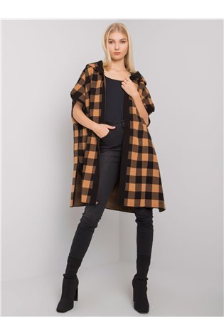Cardigan-FE-SW-3321.60P-juoda ir smėlio spalvos 2