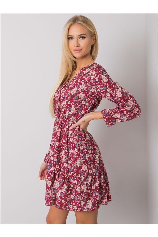 Suknelė-TW-SK-BI-25624.20P-bordo