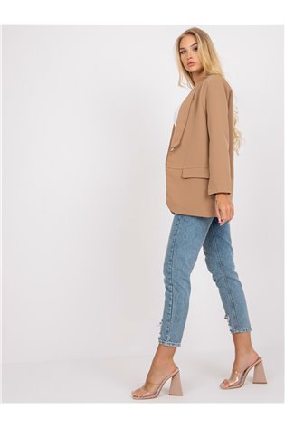Blazer-DHJ-MA-15621.12X-tamsiai smėlio spalvos