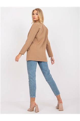 Blazer-DHJ-MA-15621.12X-tamsiai smėlio spalvos 2
