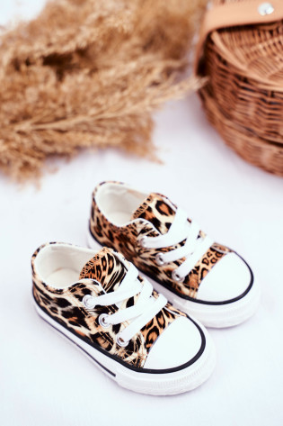 Vaikiški sportbačiai su leopardo raštu Camel Berni 2
