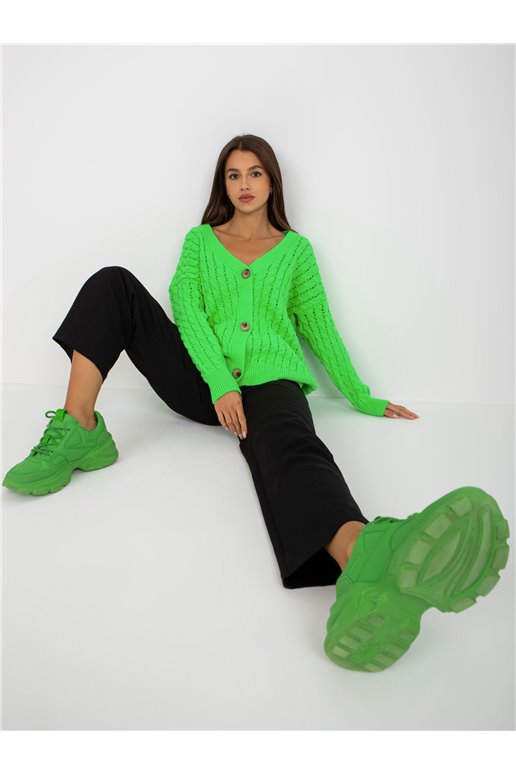 Megztinis-LC-SW-8036.74P-fluo žalias