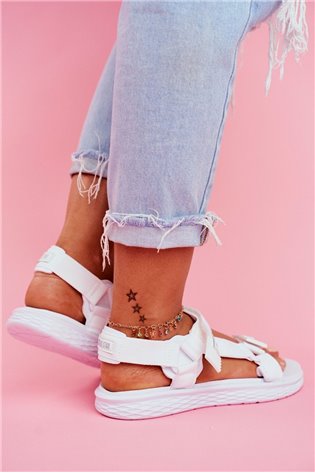 Moteriški sandalai Big Star White FF274A603 2