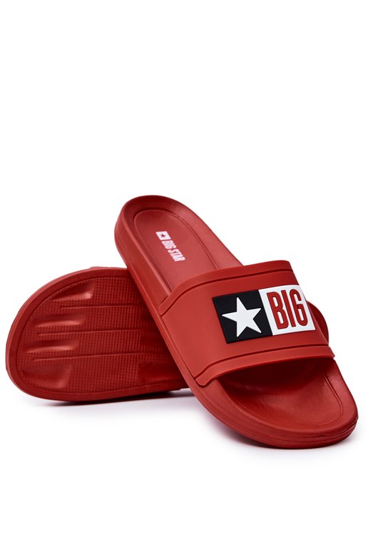 Vyriškos šlepetės Big Star DD174702 Raudona