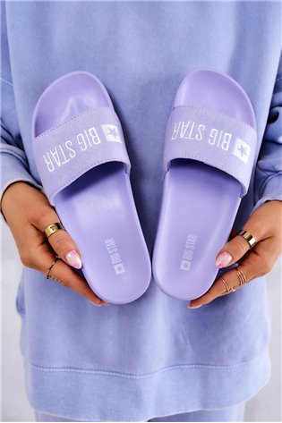 Guminės šlepetės Big Star JJ274A265 Violetinė