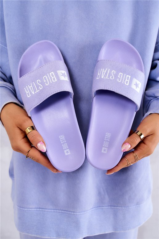 Guminės šlepetės Big Star JJ274A265 Violetinė