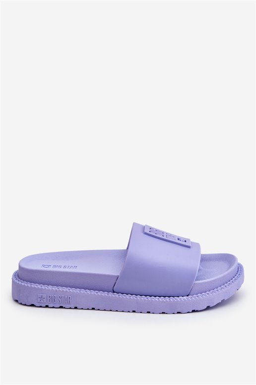 Moteriškos šlepetės Big Star LL274431 Šviesiai violetinės spalvos