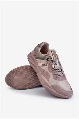 Vyriški lengvi sportbačiai Memory Foam System Big Star LL174151 Beige