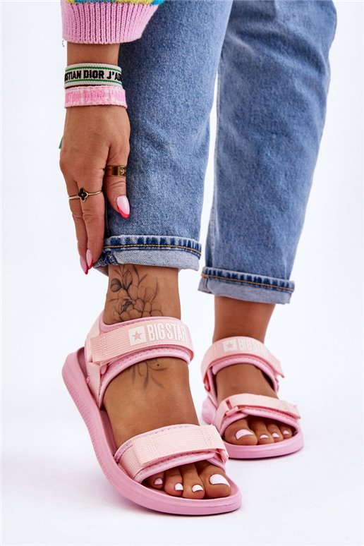 Moteriškos sportinės basutės Big Star LL274729 Pink