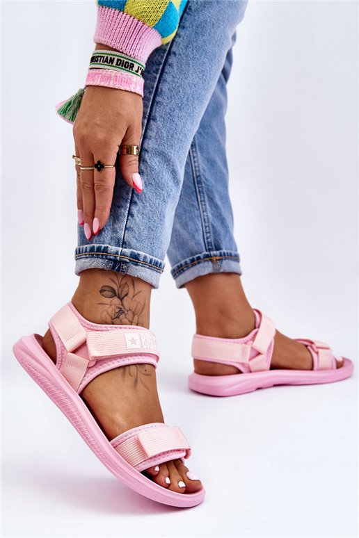 Moteriškos sportinės basutės Big Star LL274729 Pink