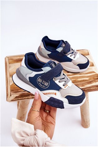 Vaikiški sportbačiai Memory Foam System Big Star LL374225 Navy