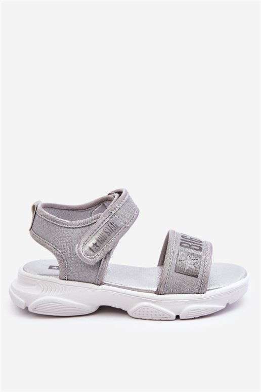 Vaikiški Velcro sandalai Big Star LL374194 Sidabras