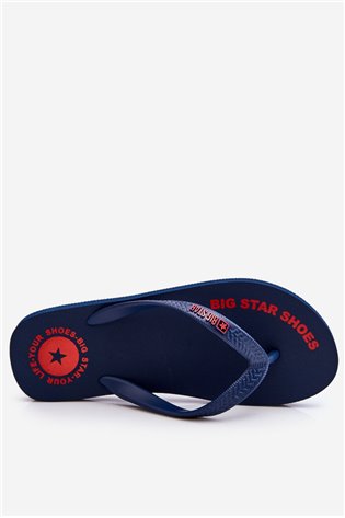 Vyriškos šlepetės Big Star LL174424 Tamsiai mėlynos spalvos 2