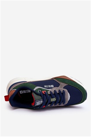 Vyriški sportiniai bateliai Memory Foam Big Star LL174237 Daugiaspalviai