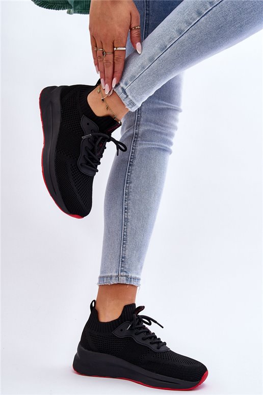 Moteriški Cross Jeans Slip-on sportbačiai LL2R4032C Juodi