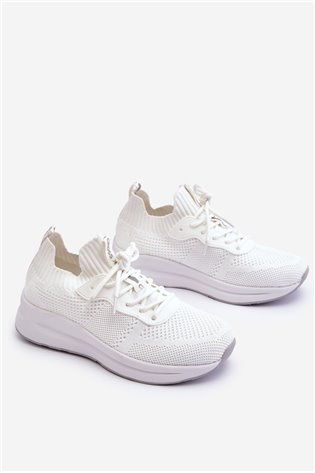 Moteriški Cross Jeans Slip-on sportbačiai LL2R4031C balti 2