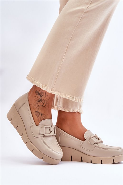Patentiniai pleištai Beige Felicita