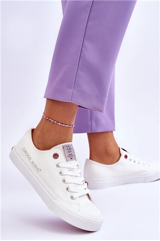 Moteriški sportbačiai Cross Jeans LL2R4067 balti 2