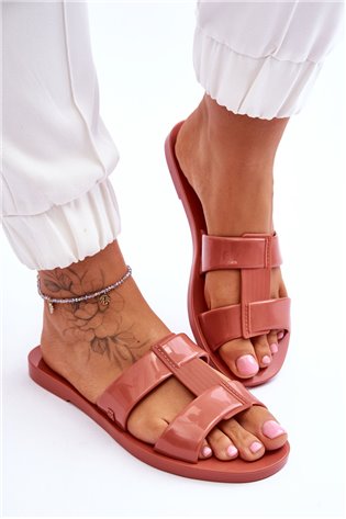 Madingos veganiškos šlepetės ZAXY JJ285262 Dusty Pink