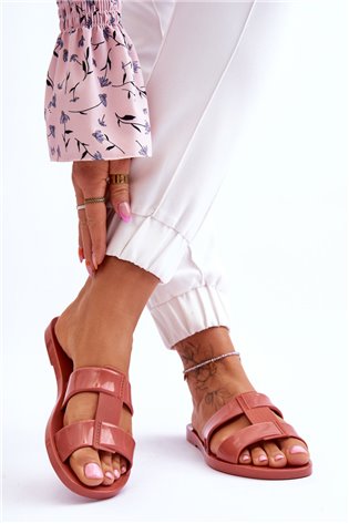 Madingos veganiškos šlepetės ZAXY JJ285262 Dusty Pink 2