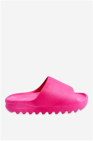 Madingos platforminės šlepetės Fuchsia Estella