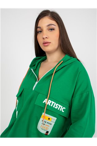 Megztinis, žalias 2