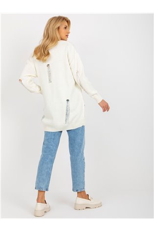 Cardigan, ekru