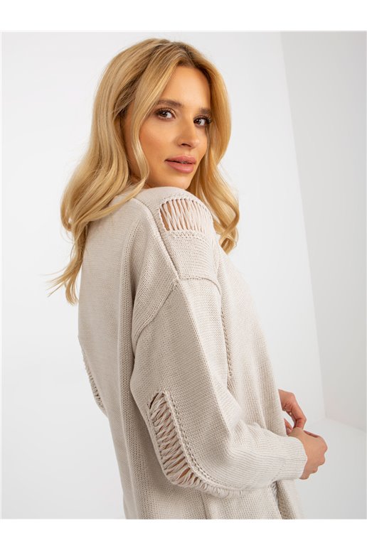 Cardigan, smėlio spalvos