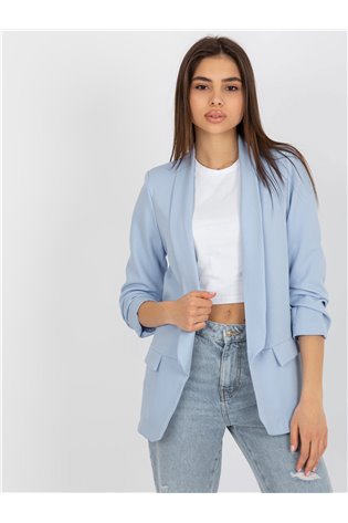 Blazer, šviesiai mėlyna