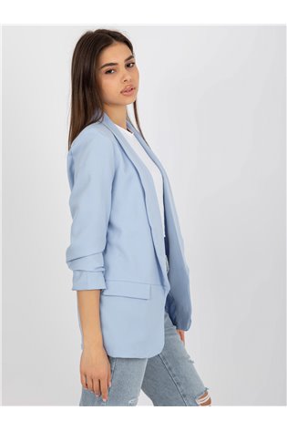 Blazer, šviesiai mėlyna