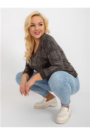 Palaidinė, tamsi chaki