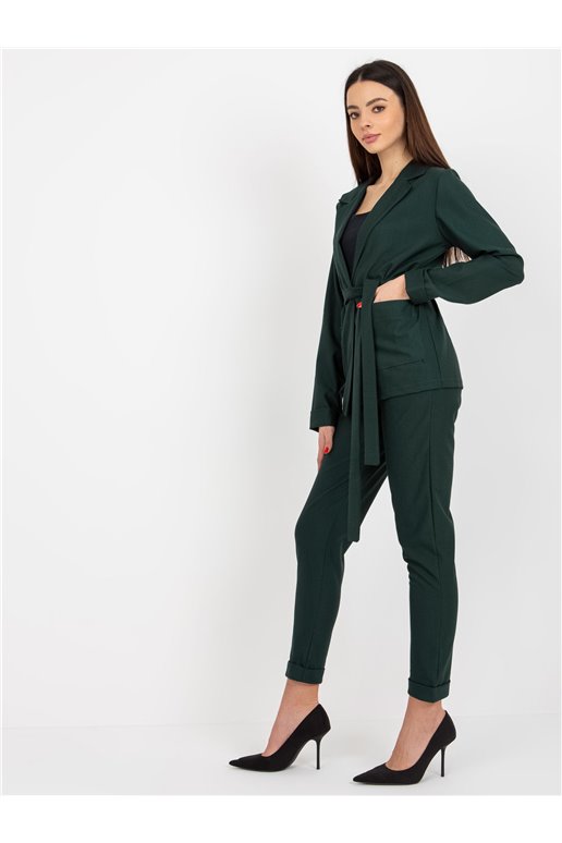 Blazer, tamsiai žalia
