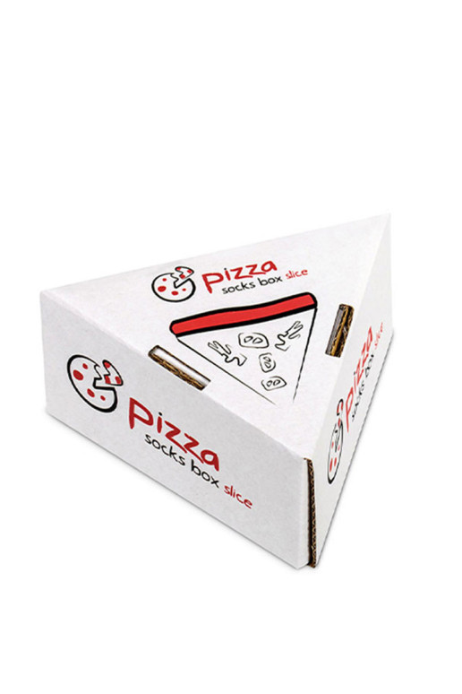 Rainbow Socks 1 pora Pepperoni Pizza Socks