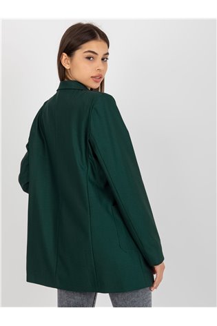 Blazer, tamsiai žalia