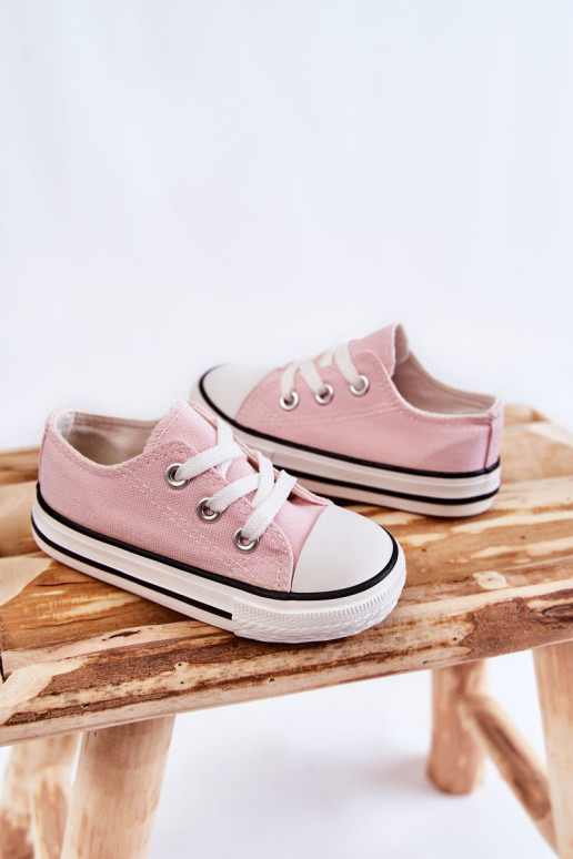 Vaikiški klasikiniai sportbačiai Pink Filemon