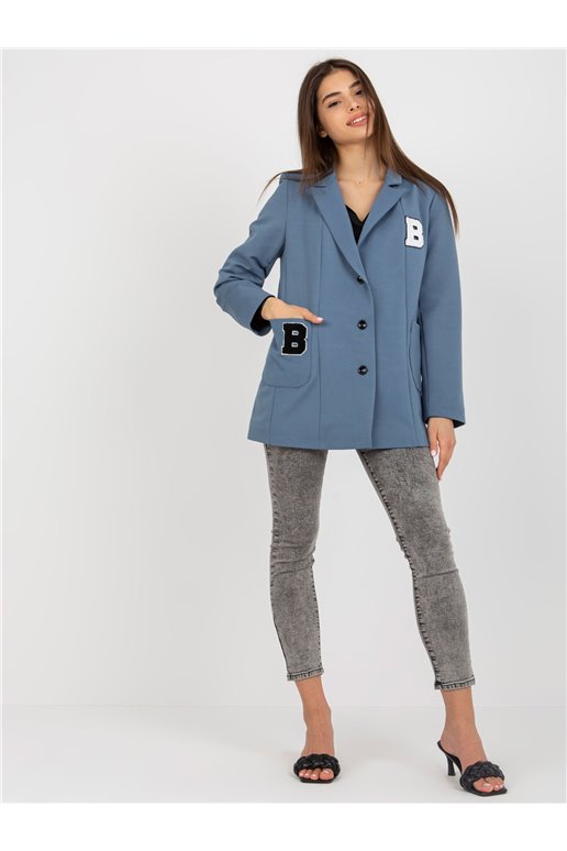 Blazer, tamsiai mėlyna
