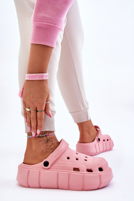 Moteriška putplasčio platforma Pink Beckett