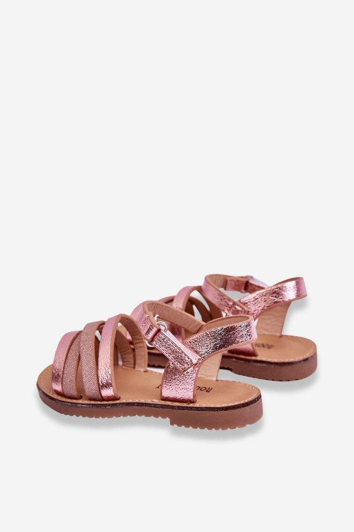 Vaikiški basutės su petnešėlėmis Pink Isla