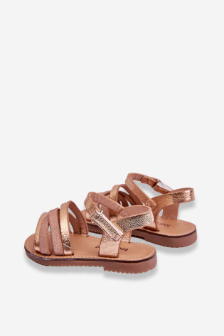 Vaikiški basutės su petnešėlėmis Rose Gold Isla
