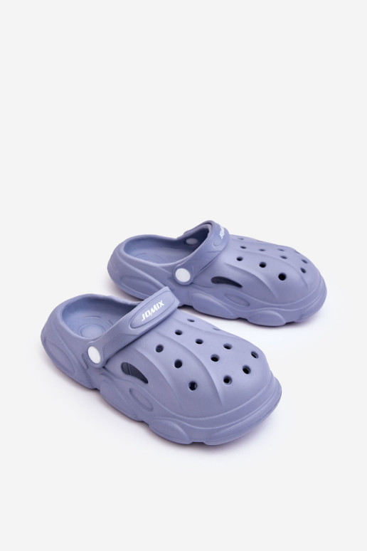 Vaikiškos šlepetės su porolonu Blue Debesuota